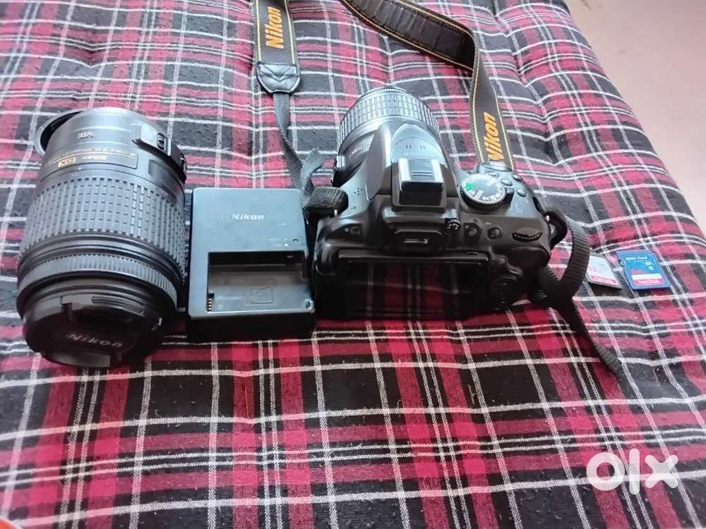 Nikon d5200 with two lenses