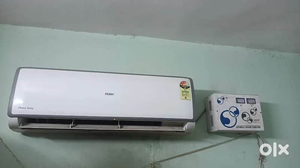 Haier heavy duty AC all good condition 1 yrs old