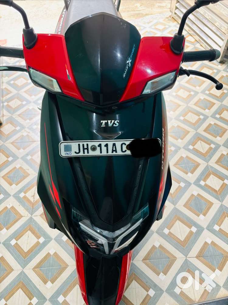 Ntorq 125 Race edition black and red colour