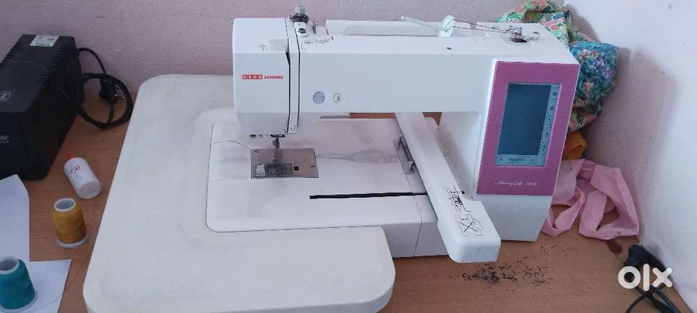 Usha Janome 450e embroidery machine for seal