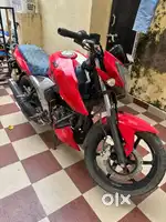 Apachee rtr 160 4v bike selling because now we are shift too Rajasthan