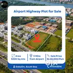Main Highway Touch Land for Sale in Dabolim!