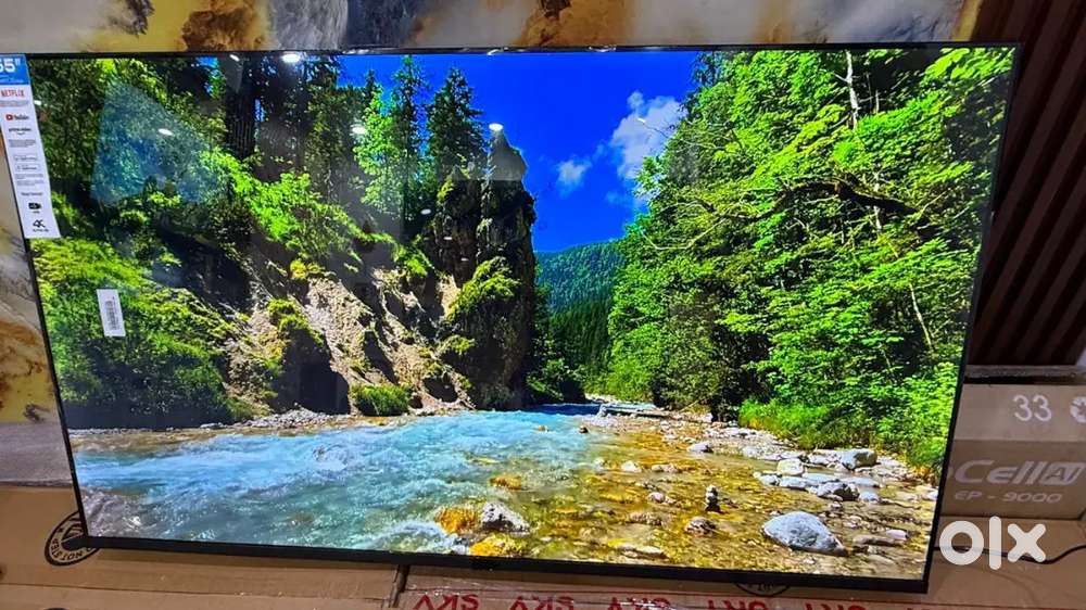 Brand New 43 Smart LED TV  4K Supported  WiFi  Android 12