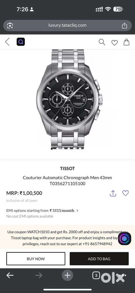 I have watch tissot want to sell