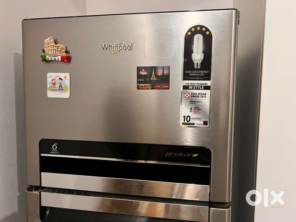 Whirlpool 240L fridge 1 yr old