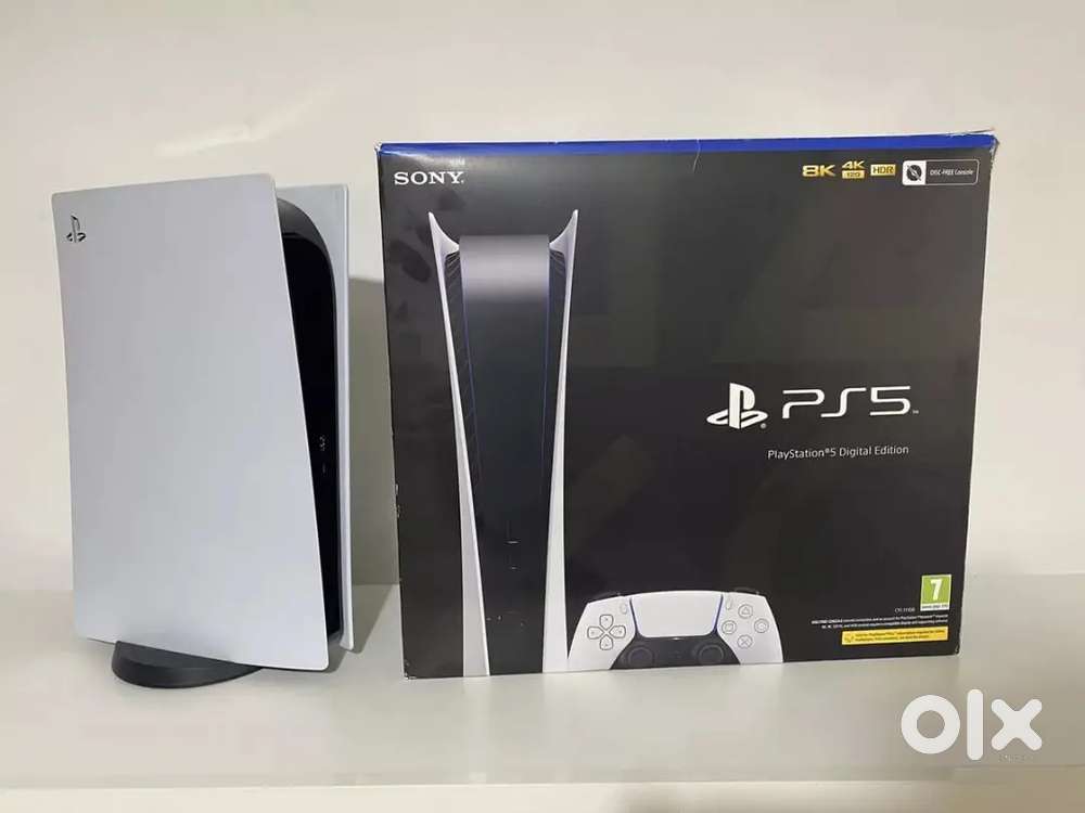 Sony Playstation 5 PS5 Digital Edition Console White 825GB Boxed