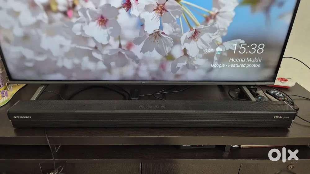 Zebronics Soundbar 9700 Pro Dolby Atmos model.