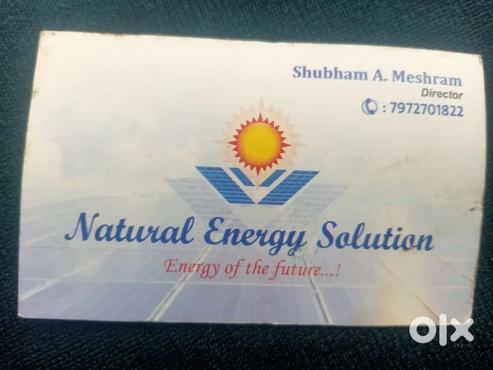 Sales executive for solar energy