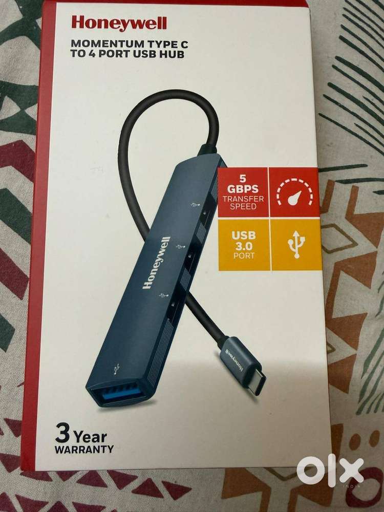 Honeywell Type C to 4 Port USB