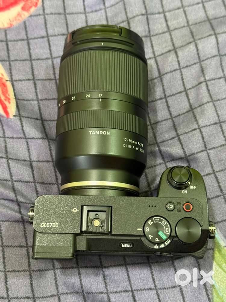 Sony A6700 with Tamron 17-70mm f 2.8
