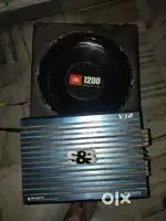 Good condition 4 channel nd jbl 1200 wat ka woofer