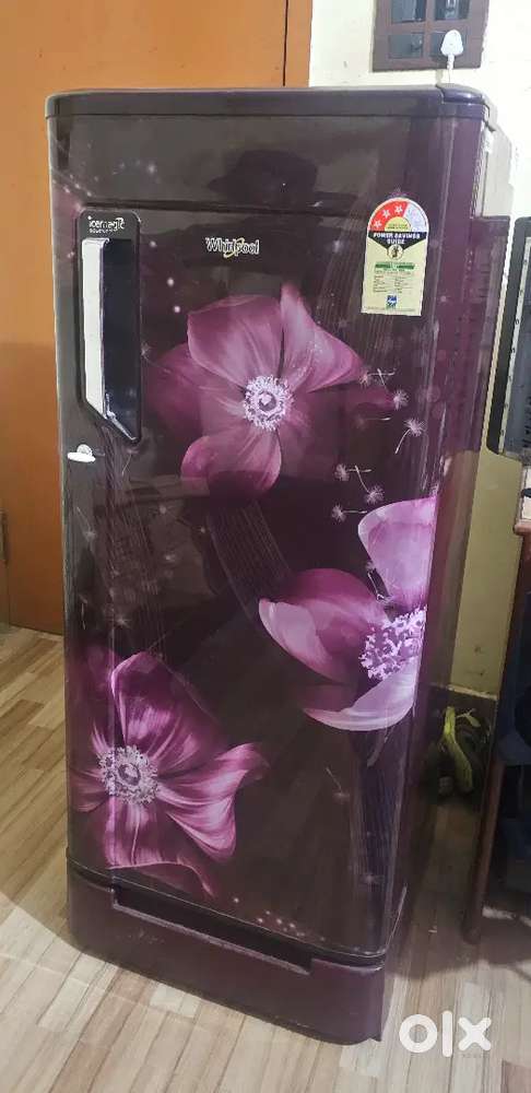 Whirlpool190ltr Fridge Floral patten