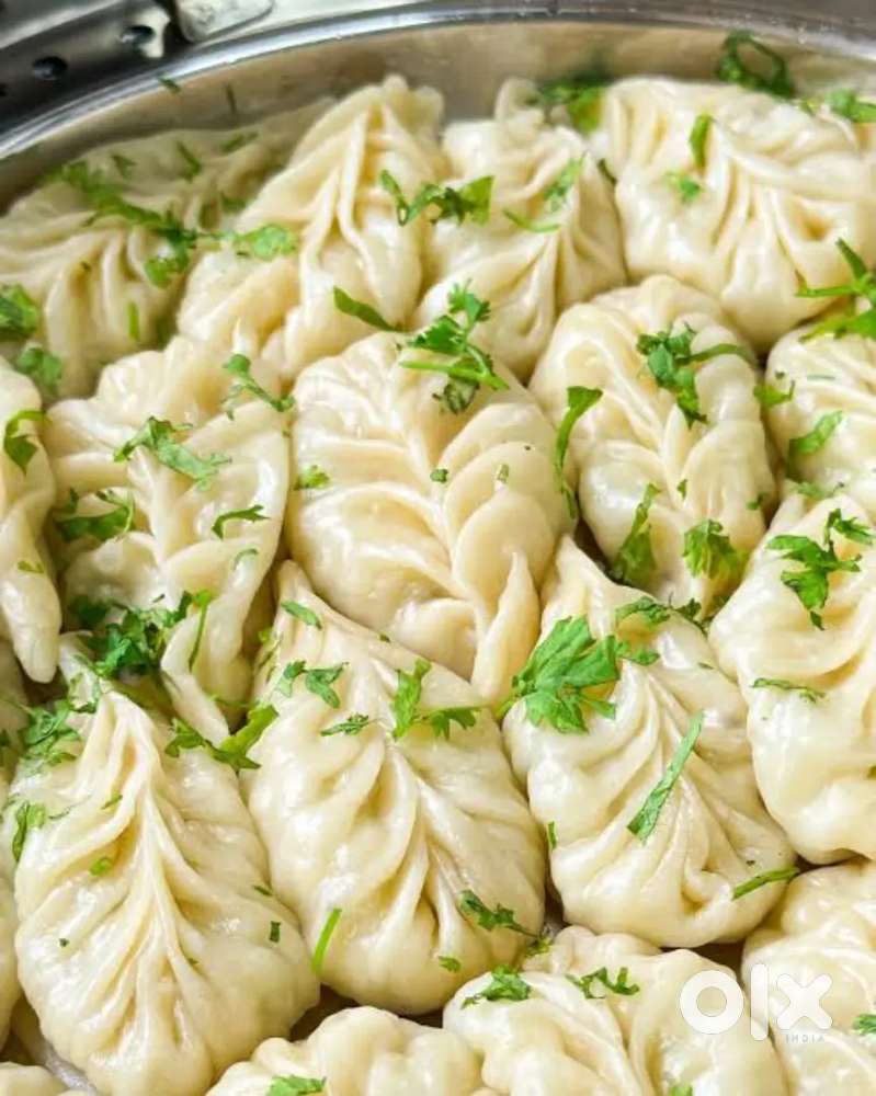Momos Steam  fry karne ke liye helper