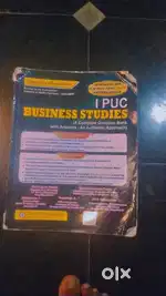 Business text book 1st puc my house hebri near muniyal
