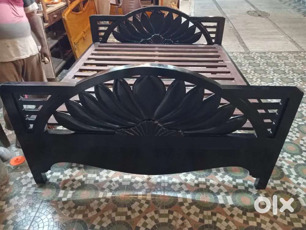 Burma teak english bed