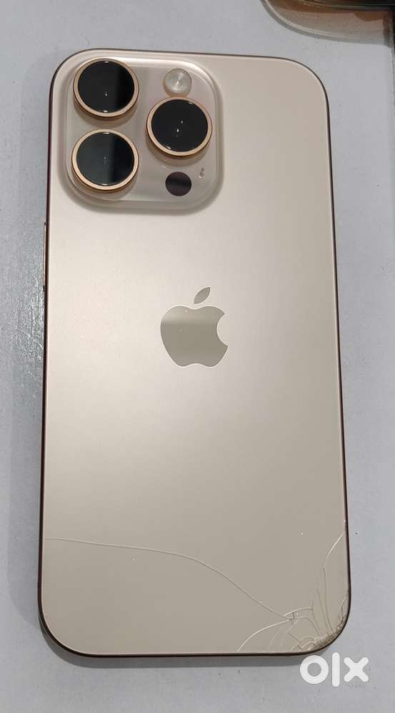 i phone 16 pro (back glass minor broke)