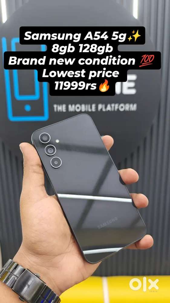 Samsung A54 5g 8gb 128gb brand new condition lowest price at safezone