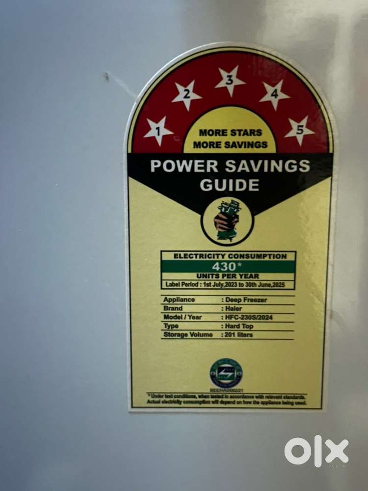 Haier 201L Hard-Top Deep Freezer – 2024 Model – Excellent Condition