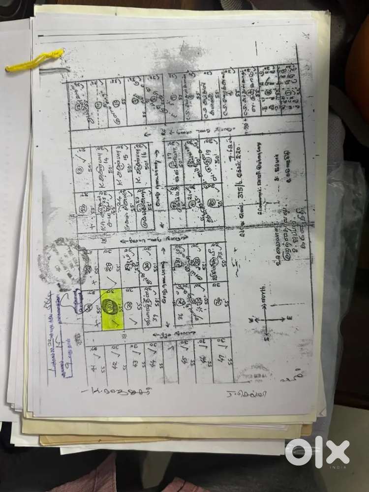 Plot for sale in Four Road, Towards Chennai NH