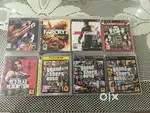 PS3 Game CD's GTA, RDR & FAR CRY
