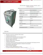 Only 6 Months old HHO Carban Cleaner Machine.