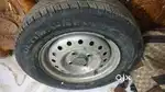 Stepny with rim tyre urgent sale 100% tyre