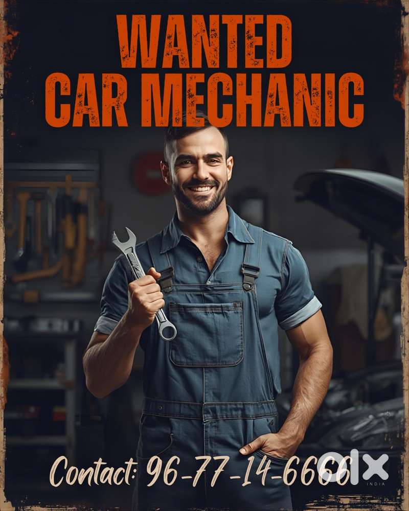 Wanted - car mechanic, food and Accomodation available
