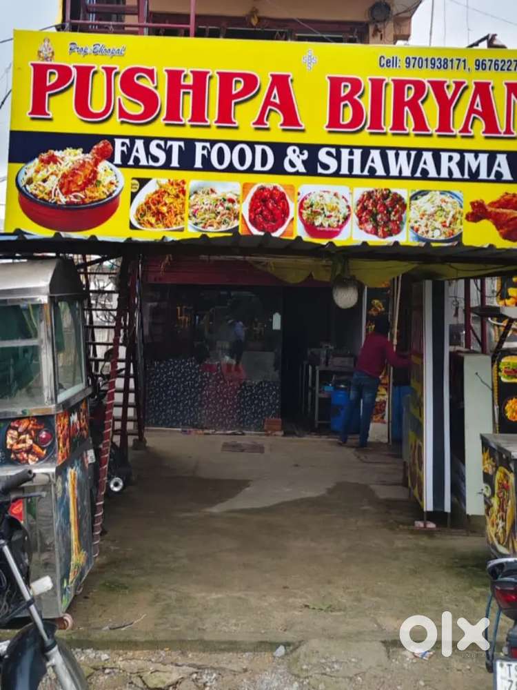 Pushpa restaurant for sale in prime location naimnagar hanamkonda