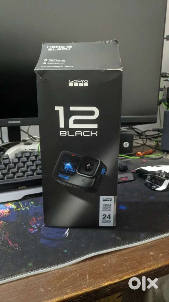 GoPro 12 under warranty with bill box Go Pro insta insta360