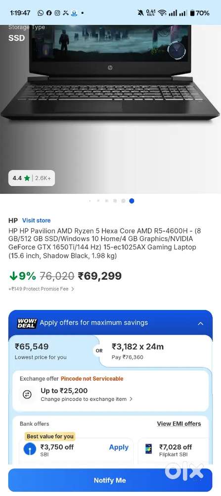 Hp pavilion 15