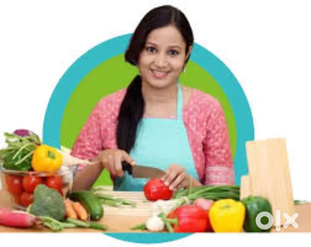 Female cook & maid (fulltime 6:30-4:30). Nehru park & KMC in Kilpauk