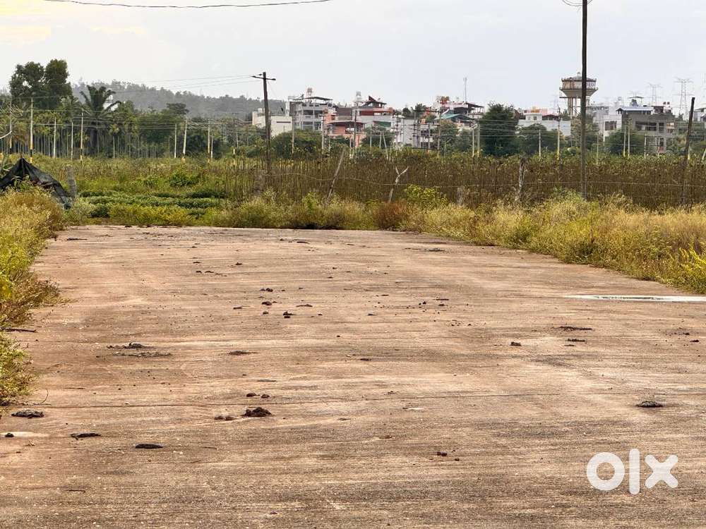 SUDA approved 1200 sft plot for sale near PES college, Kotegangur.