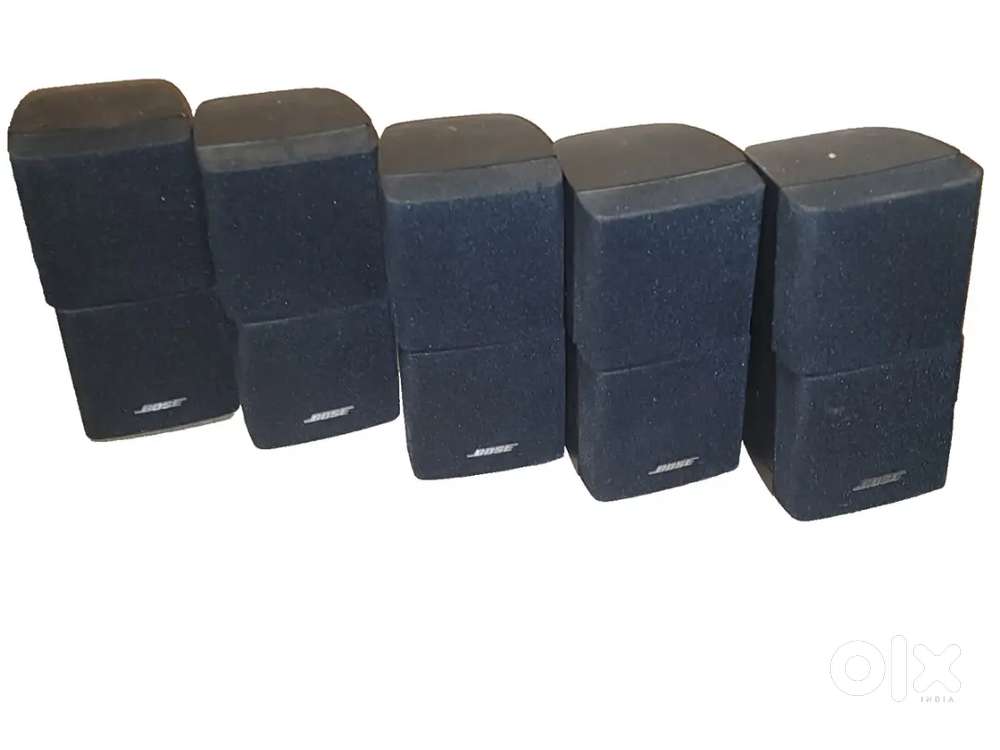 Bose double cube 4 speakers