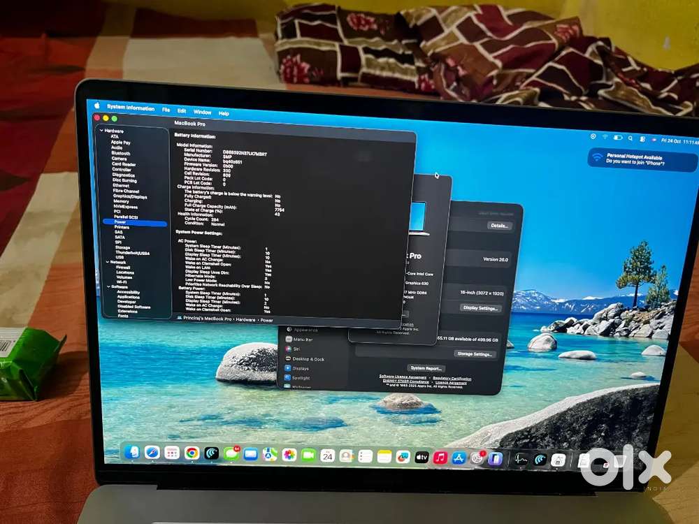 APPLE MACBOOK PRO 2023 MODEL 16GB RAM 512GB SSD PUCHASE 1 LAC 48K