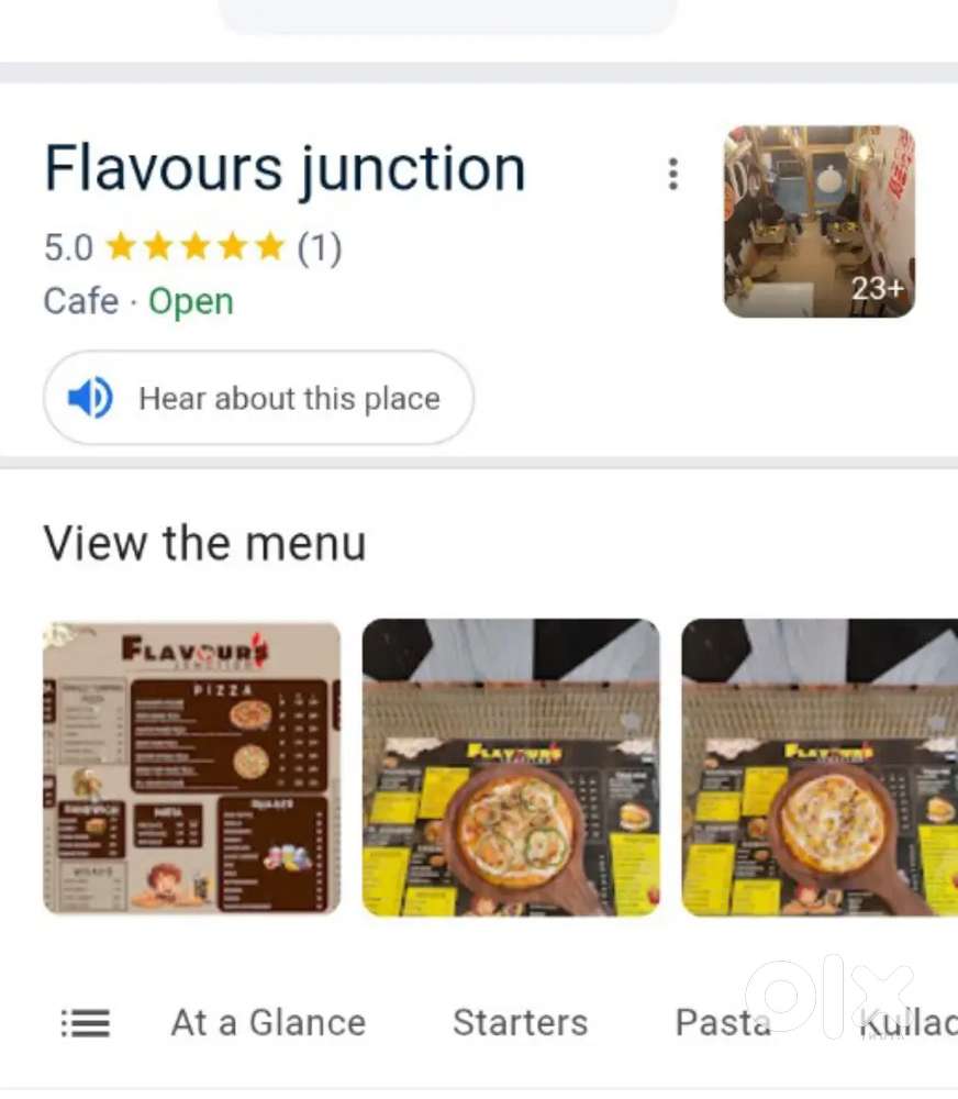 Running cafe sale (Kharar Bus Stand )