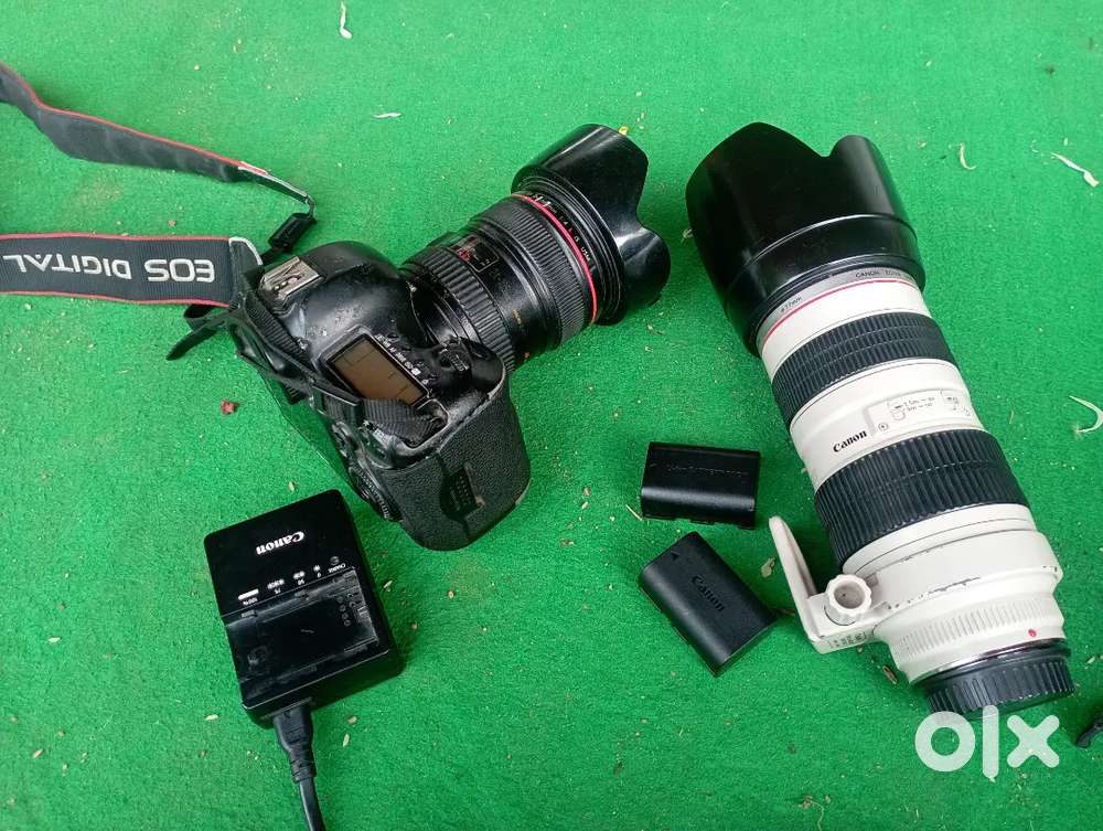 Canon 5d mark iii, 24-105 lense, 70-200 lense