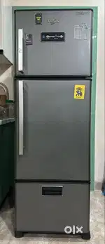 Whirlpool proton model triple door fridge