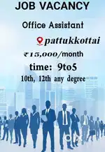 Office assistant Job-Income15000