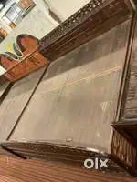 Double bed with box