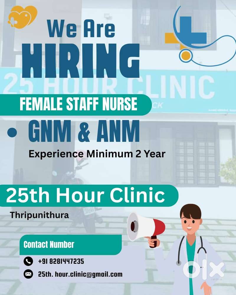 Hiring for Staff Nurses Kerala