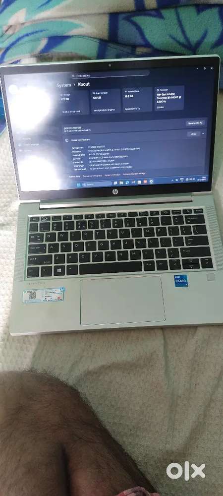 Hp laptop 16gb storage 500gb windows 11gn intel core i5