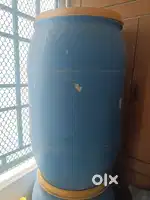 2 Blue storage drum