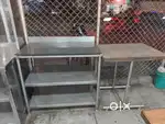 Steel counters and utensils