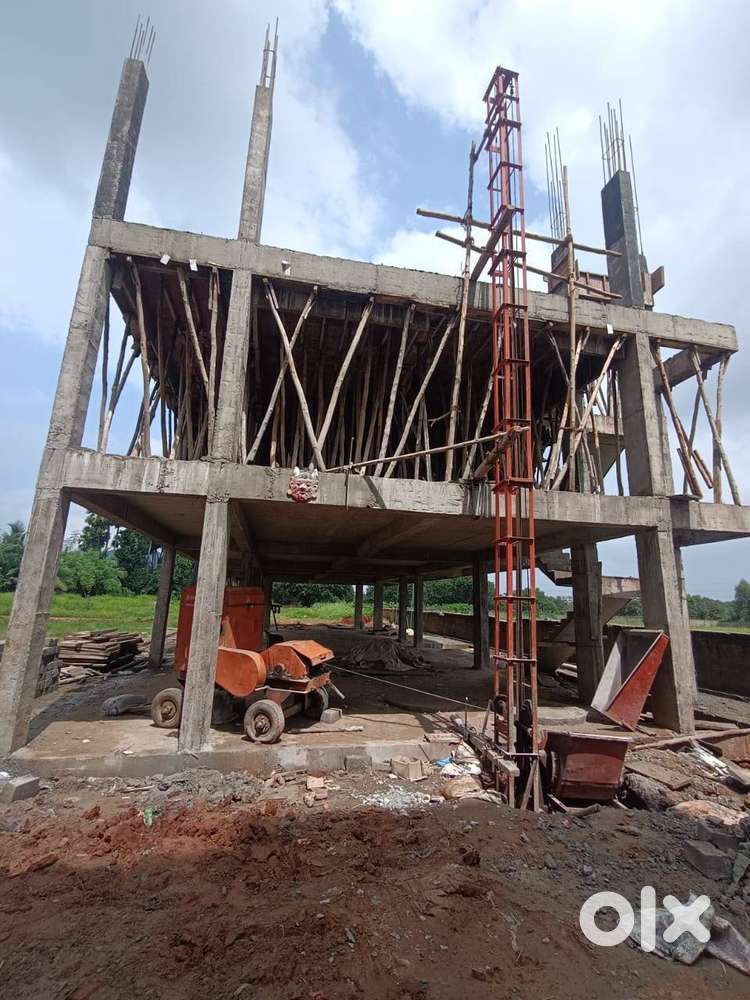 2bhk EAST facing 1200sft flats for sale, Gambhiram/Boyapalem highway