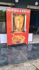 Tandoori chicken shawarma