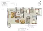 SKYLINE OPUS 3 BHK APARTMENT FOR SALE