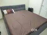 King size bed with 10 inch 1 month old mattress