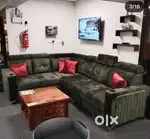 Brand new l shape sofa set with pillows in STARF FURNITURE