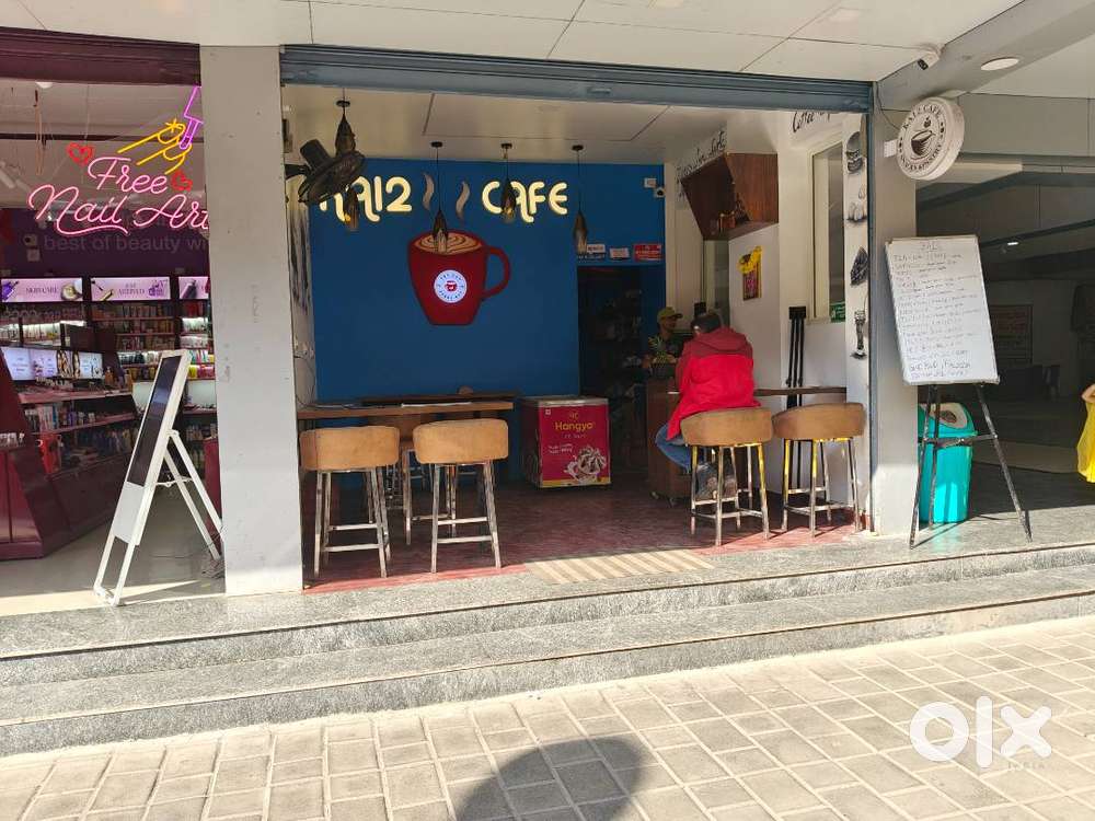Running Cafe with all amenities for sale