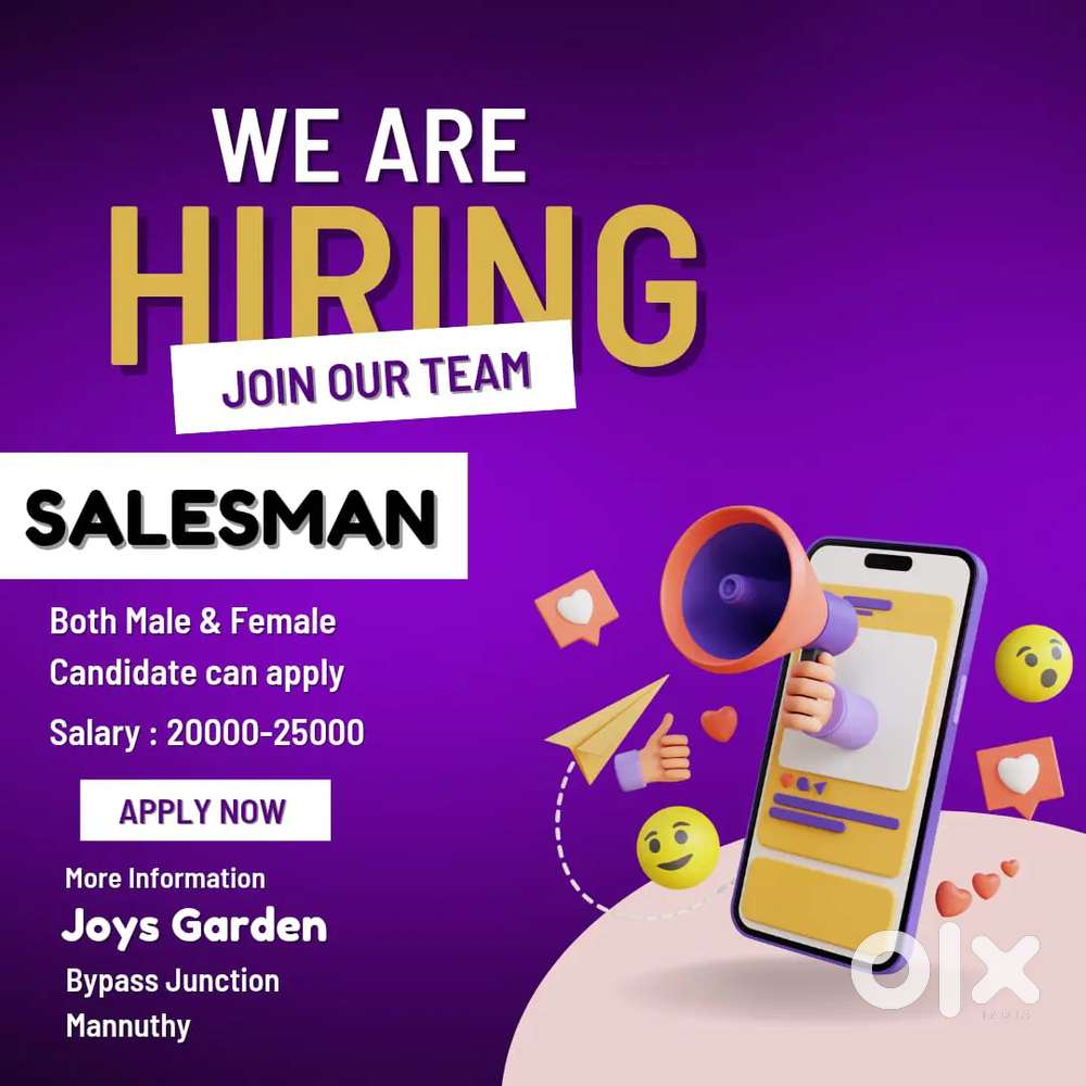 Wanted Salesman